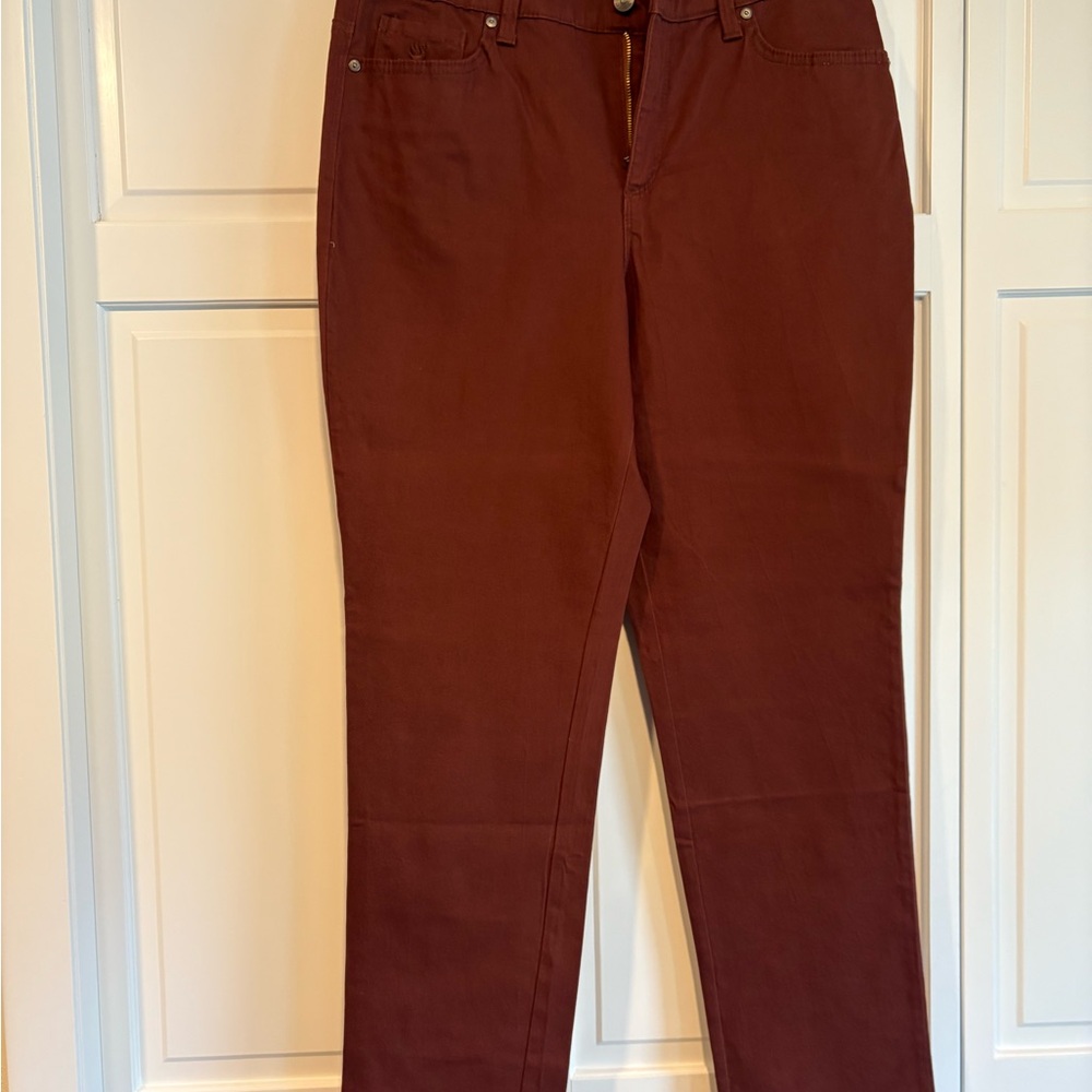 Gloria Vanderbilt Warm Brown Pants